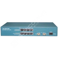Raisecom ISCOM5104P-4R3-AC: Optical Network Unit of GEPON system, provides 2*PON ports for redundant uplink, 4*10/100BaseT interface for users, 4*RS232 interfaces for  feeder automation and automatic power meter reading system, AC power supply