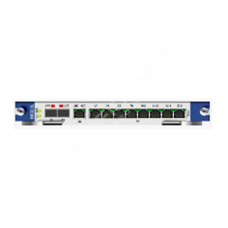 Raisecom RCMS2802-480GE-BL-SS15: Module, multi-service fiber optic multiplexer, 16 E1 (120 Ohm balanced, 1 RJ45 for 2 E1) + 1 1000Mbps Ethernet over fiber (single-mode, dual-strand, 1550nm Tx, 1310nm Rx, 0~25km), SNMP managed in RC006 series chassis