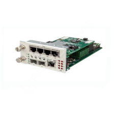 Raisecom RCMS2912-4E1T1GE: Module, 2-slot wide, multi-service fiber optic multiplexer, 4 E1/T1 (4 RJ45) + 1 100/1000Mbps Gigabit Ethernet over 2 SFP fiber (1+1 redundant), SNMP managed in RC002 series chassis