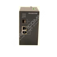 Raisecom S1503i-GF-2GE-AC: L2 Din-Rail manageable industrial switch with 1*100Base-FX/1000Base-X SFP ports2*10/100/1000Base-T RJ45 ports-AC:  110/220VAC, 220VDC (85～264 VAC, 127~300 VDC)