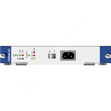 Raisecom SUB-PWRM-AC: AC 220V input power supply card, output: DC +5V, DC -5V, ringing current, DC -48V power feed. 600 watts. Supporting voltage monitor function and the output and input Voltage alarm threshold can be set by software.