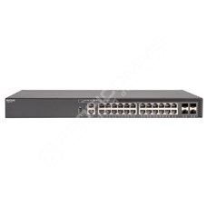 Ruckus ICX8200-24ZP: RUCKUS ICX 8200 Switch, 24×100/1000/2500 Mbps PoE++ ports, 4×25 GbE SFP28 stacking/uplink-ports, 740 W PoE budget, three-year remote TAC support. Power cord not included. TAA