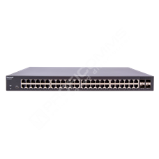 Ruckus ICX8100-48P-X: RUCKUS ICX 8100 1RU Switch, 48×10/100/1000 Mbps PoE+ 802.3at, 30W Class 4 ports, 4×10GbE SFP+ uplink-ports, 370W PoE budget. Power cord not included