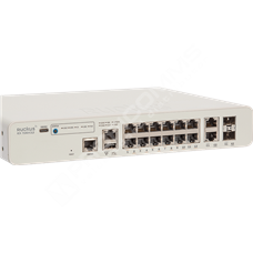 Ruckus ICX7150-C12P-2X10GR: ICX 7150 Compact Switch, 12x 10/100/1000 PoE+ ports, 2x 1G  RJ45 uplink-ports, 2x 10G  SFP, 124W PoE budget, L3 features (OSPF, VRRP, PIM, PBR)