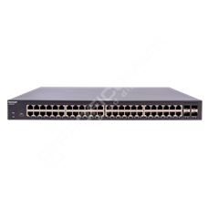 Ruckus ICX8100-48-X: RUCKUS ICX 8100 1RU Switch, 48×10/100/1000 Mbps ports, 4×10 GbE SFP+ uplink-ports. Power cord not included