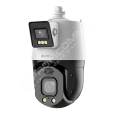 Sunell SN-IPS8655PDS-Z30: 5" 4+5MP Smart Full-color Speed Dome, Static Channel, 1/1.8" CMOS&ICR, 4MP@25/30fps, 2.8mm,Warm lights distance up to 30m, PTZ Channel: 1/2.8" CMOS&ICR, 5MP@25/30fps, 30X Optical Zoom, IR distance up to 200m,Warm lights distance up to 60m, IP66