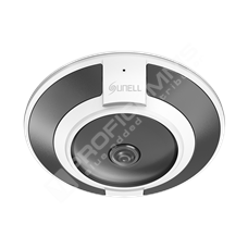 Sunell SN-IPV8088ECAR-B: 12MP Fisheye Camera, 1/1.7" CMOS &ICR, H.265/H.264, 12MP@25fps, WDR/Defog/HLC/BLC/IVS, DC12V/PoE, 1ch audio in/out, 1ch alarm in/out, Built-in MIC, IR distance up to 15m, IP66