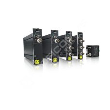 SIQURA VBS 2020 TX-3: Triple video transmitter, 850 mm, video presence indicator