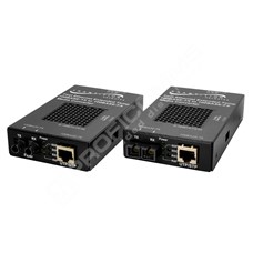 Transition Networks E-100BTX-FX-05(SM): Fast Ethernet Stand-Alone Media Converters 100BASE-TX (RJ-45) [100 m/328 ft.]  to 100BASE-FX 1310nm single mode (SC) [20 km/12.4 miles]