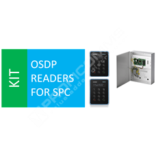 Comnet Communication V54544-A109-A100: SPCP433 + 2xVR40S-MF + SPC OSDP CONVERT.