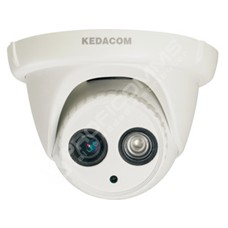 Kedacom KED-LC2110-BN-D-IR1: 1.3M, 1/3"", H.264, 1280×960@30fps/D1, lens 2.8mm, 30m IR, IP66, DC12V (PSU Not Incl.), 11W