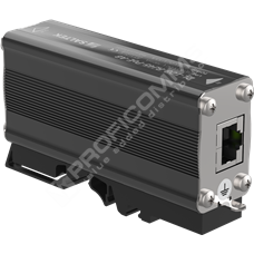 Saltek DL-10G-RJ45-PoE-AB: přepěťová ochrana pro Ethernet 10 Gbit/s (Cat.6A) s PoE režimu A, B, 2 kA (10/350 µs)