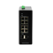 BDCOM IES200-L25-2S8P: 2-Port Gigabit SFP + 8-Port Gigabit PoE Lite-L3 Managed Industrial Switch (2-way DC48~55V redundant dual power input and 1-way DC12V non-PoE input; supporting PoE/PoE+, PoE buget 240W, operating temperature: -40~75°C; lightning protection level of 6