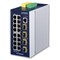 Planet IGS-20040MT: IP30 Industrial 16* 10/100/1000TP + 4* 100/1000X SFP Full Managed Ethernet Switch (-40 to 75 C, dual redundant power input on 9~48VDC terminal block, 2*DI, 2*DO, ERPS Ring, 1588 PTP TC, Modbus TCP, Cybersecurity features, IPv4/IPv6 Static Routing,  s