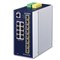 Planet IGS-6325-8T8S: IP30 Industrial L3 8-Port 10/100/1000T + 8-port 1G/2.5G SFP Full Managed Switch (-40 to 75 C, dual redundant power input on 12~48VDC terminal block, DIDO, ERPS Ring, 1588 PTP TC, Modbus TCP,  Cybersecurity features, Hardware Layer3 OSPFv2 and IPv4/IP