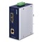 Planet IGUP-1205AT: Industrial 2-Port 100/1000X SFP to 1-Port 10/100/1000T 802.3bt PoE++ Media Converter ( 802.3bt Type-4, PoH, Legacy mode support, -40 to 75 C, dual 12V~56V DC power boost, PoE Usage LED)