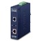 Planet IPOE-171-60W: IP30, Industrial Single-Port Multi-gigabit 802.3bt PoE++ Injector (60 Watts, PoH, Legacy mode support, PoE Usage LED, 10M/100M/1G/2.5G/5G speed, -40 to 75 C)