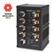 Planet ISW-804PT-M12: Indutrial L2 switch, 8-Port 10/100Mbps M12 Fast Ethernet with 4-Port POE Switch (-40 to 75 degree C)