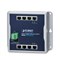 Planet WGS-803: IP30 8-Port Gigabit Wall-mount Switch (-10 to 60 C), dual redundant power input on 12-48VDC terminal block and power jack
