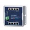 Planet WGS-804HP: IP30 8-Port Gigabit Wall-mount Switch with 4-Port 802.3AT POE+ (-40 to 75 C), dual redundant power input on 48-54V DC terminal block and power jack, wall mounting, magnetic wall mounting or DIN-rail mounting