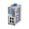 AMG systems AMG260-2G-2S: Dual Channel 2+2 Industrial Media Converter / 4 Port Unmanaged Switch, 2 x 10/100/1000Base-T(x) RJ45 Ports, 2 x 100/1000Base-Fx SFP Ports, DIP-Switch Functions, DIN Rail / Wall Mount, -40°C to +75°C, 2 x 12-56VDC Power Inputs, Fault Relay*