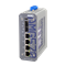 AMG systems AMG570-2GBT-2GAT-2S-P240: Industrial 6 Port Managed Switch, 2 x 10/100/1000Base-T(x) RJ45 Ports with 802.3bt 60/90W PoE, 2 x 10/100/1000Base-T(x) RJ45 Ports with 802.3at 30W PoE, 2 x 100/1000/2.5G Base-FX SFP Ports, DIN Rail / Wall Mount, -40°C to +75°C, 48-56VDC Power Input