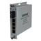 ComNet CNFE4+1SMSS2POE: Self Managed Switch, 4 Ports 10/100TX RJ45 With High Power PoE (30W IEEE 802.3af/at), 1 Port 100FX, Singlemode, 2 Fibers, ST Connectors, 48VDC PSU Purchased Separately*^†