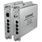 ComNet CLFE4+1SMSC: Self Managed Switch, 4 Ports 10/100TX RJ45, 1 Port Copperline Ethernet Over Coax, PSU Included