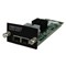Edge-Core EM4510-10GSFP+: Dual port 10G SFP+ optional uplink module for ECS4510 & ECS4620 Series