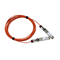 Linktel LX4971CDR-B: Brocade Compatible Active Optical Cable QSFP+ to QSFP+, 40G, Length 1m, Temp. 0~70°C