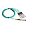 Linktel LX4981CDR: Active Optical Cable 40G QSFP+ to 4x 10G SFP+, Length 1m, Temp. 0~70°C