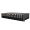 N-net NT-R14-2-A: 19'' 2U Chassis, 14 slots for stand-alone media converter with dual power supply 220VAC