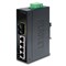 Planet ISW-511: IP30 Slim Type 4-Port Industrial Ethernet Switch + 1-Port 100Base-FX(SC) (-10 - 60 C),UL certified