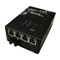 Transition Networks S4TEF1014-100: 4x T1/E1 to Fiber Transport Mux Stand-Alone Media Converters 1310nm single mode (SC) [20 km/12.4 miles]  to Ports 2-5: (RJ-48) [1.5 km/.9 miles] Port 6: 6-pin DIN [3 m/10 ft.]