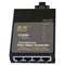 HiOSO FC650AS20-SC: Unmanaged 5-port Fast Ethernet switch, 1x 100Base-FX dual-fiber single-mode fixed port (25km, 1310nm, Dual SC), 4x 10/100Base-TX RJ45 ports, external power DC +5V