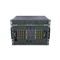 ubiQuoss U9264H: U9264H 14 slots chassis includes Backplain, 2x switch & CPU Module, 3x Fan module, 2x AC Power Supply, 2x slots for Line Interface modules and 8x slots for PON interface modules