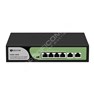 BDCOM S1500-4P2G: 4-port GE PoE + 2-port GE uplink RJ45 Unmanaged PoE Switch,  DIP function,  built-in AC220V power supply; 60W PoE budget,  desktop installation