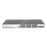 BDCOM S2900-24P4X: 24-Port Gigabit PoE+ 4-Port 10G SFP+ L3-lite Stackable Managed Switch (single AC-220V power supply, 370W PoE budget; with cooling fan; 1U; standard 19-inch rack-mounted installation)