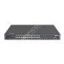 BDCOM S3900-24T6X: 24-Port Gigabit RJ45 + 6-Port 10G SFP+ L3 Stackable Managed Switch (2 power slots,  single hot-swap AC-220V power supply,  with cooling fan,  1U,  19-inch rack-mounted installation)