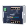 Planet WGS-4215-8P2S: IP30, IPv6/IPv4, 8-Port 1000T 802.3at PoE + 2-Port 100/1000X SFP Wall-mount Managed Ethernet Switch (-40 to 75 C, PoE PD alive check and schedule management, 250m Extend mode, dual power input on 48-54VDC terminal block and power jack, SNMPv3, 802.1Q