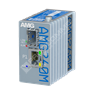 AMG systems AMG260M-1F-1S-PD: Industrial PoE Powered Mini Media Converter 1 x 10/100Base-T(x) RJ45 Port with PoE PD Class 1 Input, 1 x 100/1000Base-FX SFP Port, DIP-Switch Functions, DIN Rail / Wall Mount, -40°C to +75°C, PoE Power Input