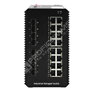 BDCOM IES200-L25-16T8S: 16-Port Gigabit RJ45 + 8-Port Gigabit SFP L3-lite Managed Industrial Switch (industrial-grade redundant dual DC 12 - 55V input; operating temperature -40~75°C; protection class IP40; DIN - rail mounting)