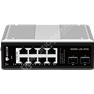 BDCOM IES200-L25-2S8T: 2-Port Gigabit SFP + 8-Port Gigabit RJ45 Lite-L3 Managed Industrial Switch (2-way DC12~55V redundant dual power input and 1-way DC12V input; operating temperature: -40~75°C; lightning protection level of 6KV; IP40; DIN-rail installation)