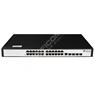 BDCOM S2528-C: 24-Port Gigabit RJ45 + 4-Port Gigabit SFP L3-lite Managed Switch (single AC-220V power supply; fanless, 1U, standard 19-inch rack-mounted installation)